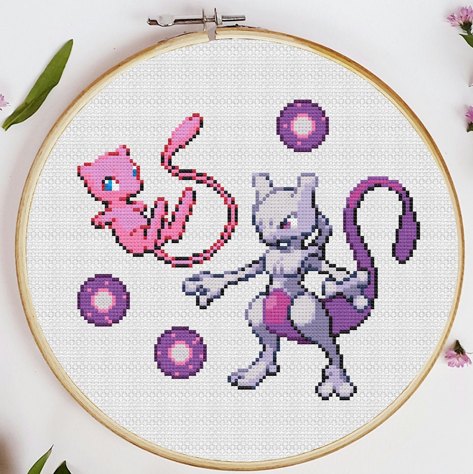 Mewtwo watercolor Digital Art by Jo Kiwi - Pixels