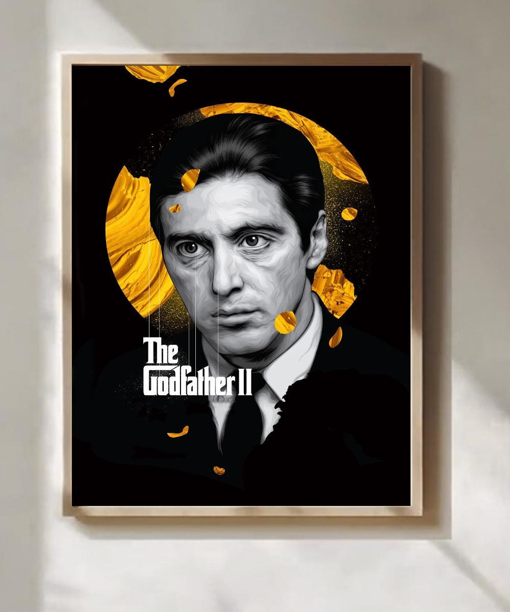 Godfather Part Ii Poster - Etsy