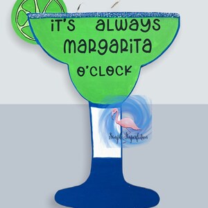 Margarita Door Hanger | Margarita Wall Hanger | Decor | Decoration | Summer | Margarita | Margarita Time | Indoor | Outdoor |