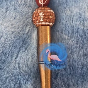 Football Beaded Pens | Football Bead Pens | Football | Bead Pen | Beaded Pen | Gift | Sports | I Love Football |