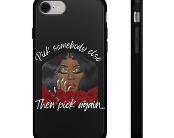 Still A Rose Stoere telefoonhoesjes voor gedurfde persoonlijkheid, cadeau voor vrienden, Valentijnsdag, unieke stijl, bloemdessin