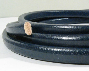 Your Pre-Cut Size Choice On Sale Now New Metallic Mint Green 10x6mm Licorice Leather Cord