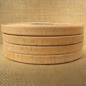Portuguese Cork - 10mm Flat - Peach - 10MF-C4 - Choose Your Length