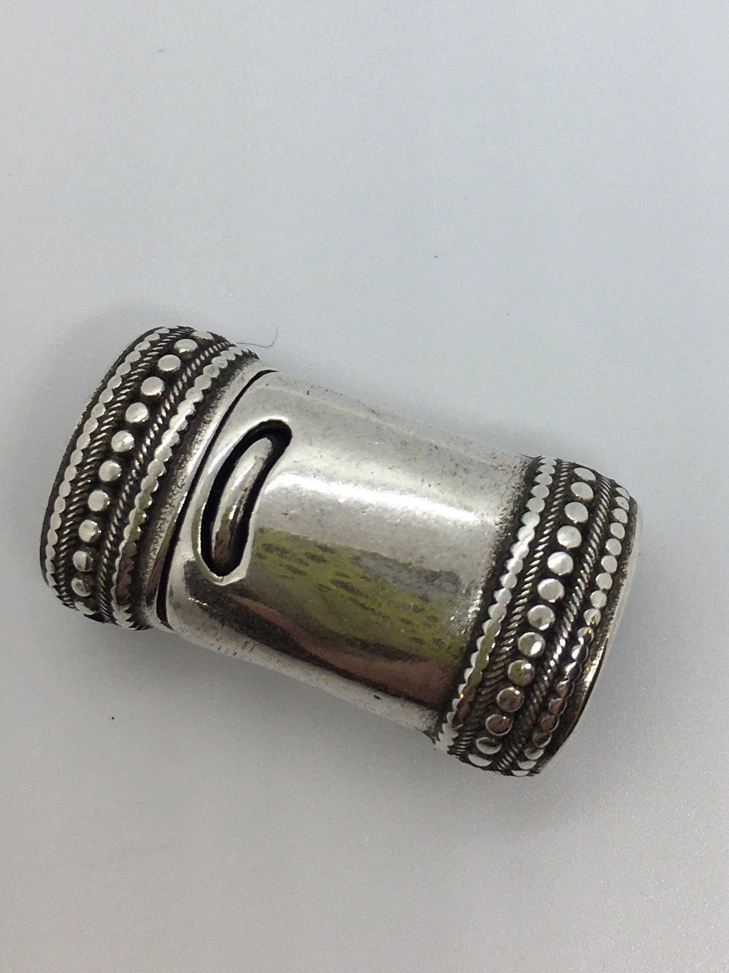 Fancy Magnetic Clasps for Regaliz Leather - Antique Silver - Choose Your Quantity