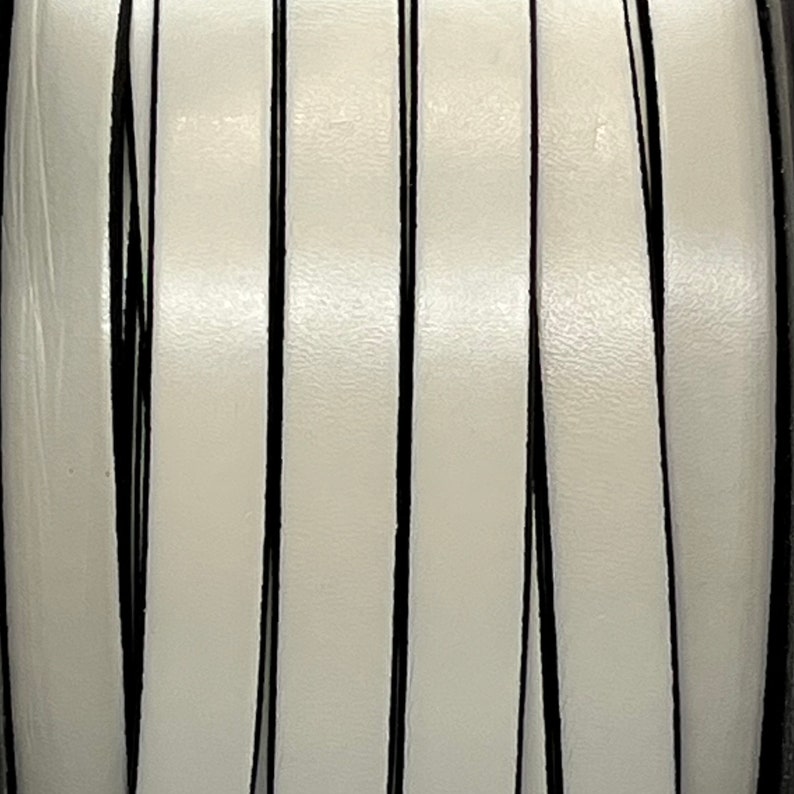 10mm Flat Leather - Cement - L10F-54 - Choose Your Length - Etsy