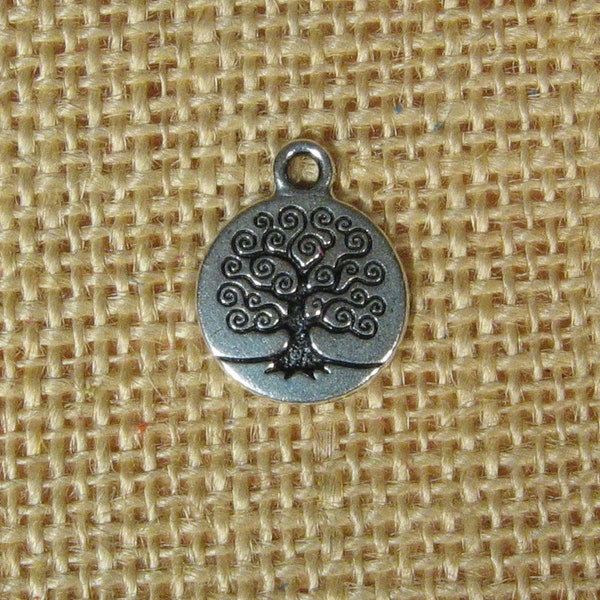 Tree of Life - TierraCast® - Antique Silver - Choose Your Quantity