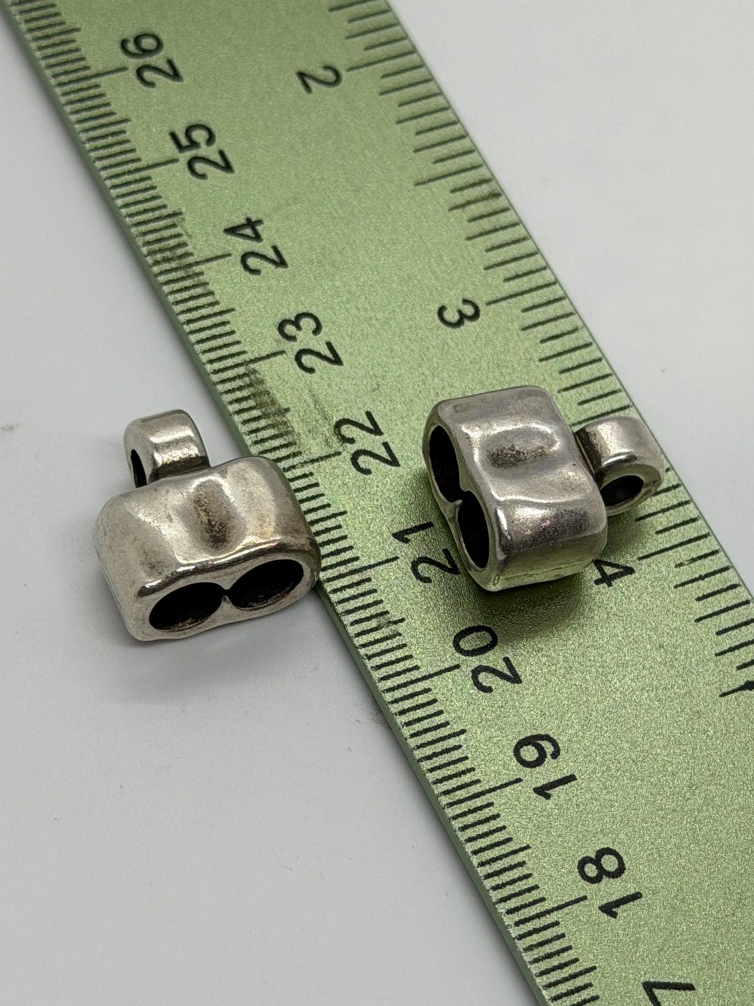5mm Textured Double Loop Ends - Sold in Pairs - Etsy