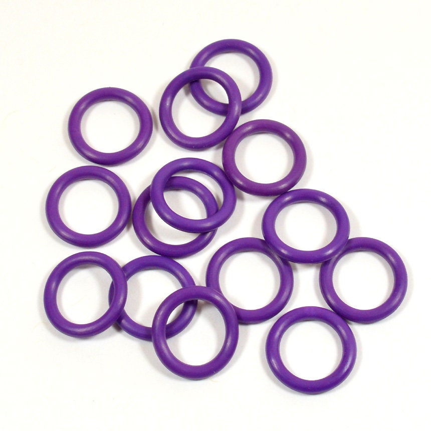 Purple rubber best sale ring