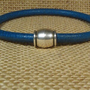 Small Barrel Magnetic Bracelet Clasps for 5mm Round Leather - Antique Silver - Choose Your Quantity