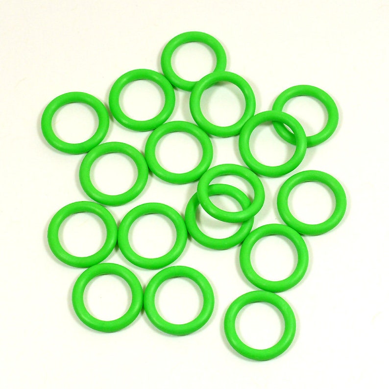 12mm Bright Green Rubber Orings Etsy UK