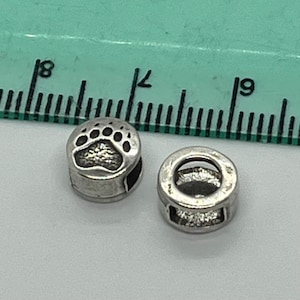 Bear Paw Sliders for 5mm Flat Leather - 730-AS - Choose Your Quantity