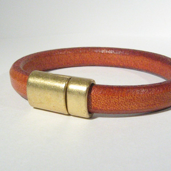 Regaliz Smooth Magnetic Bracelet Clasps - Antique Brass - CL12 - Choose Your Quantity