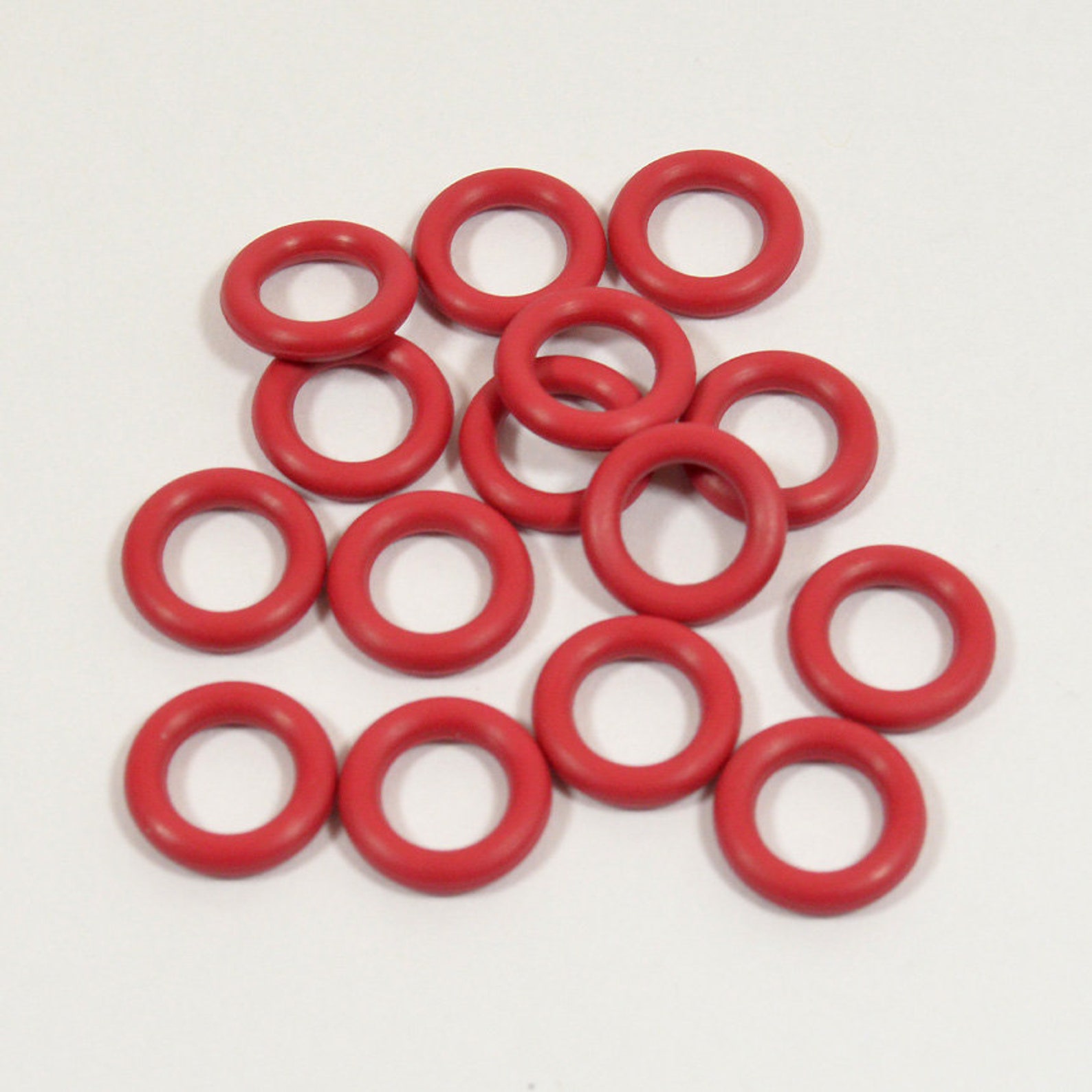 7.25mm Dark Red Rubber Orings Etsy