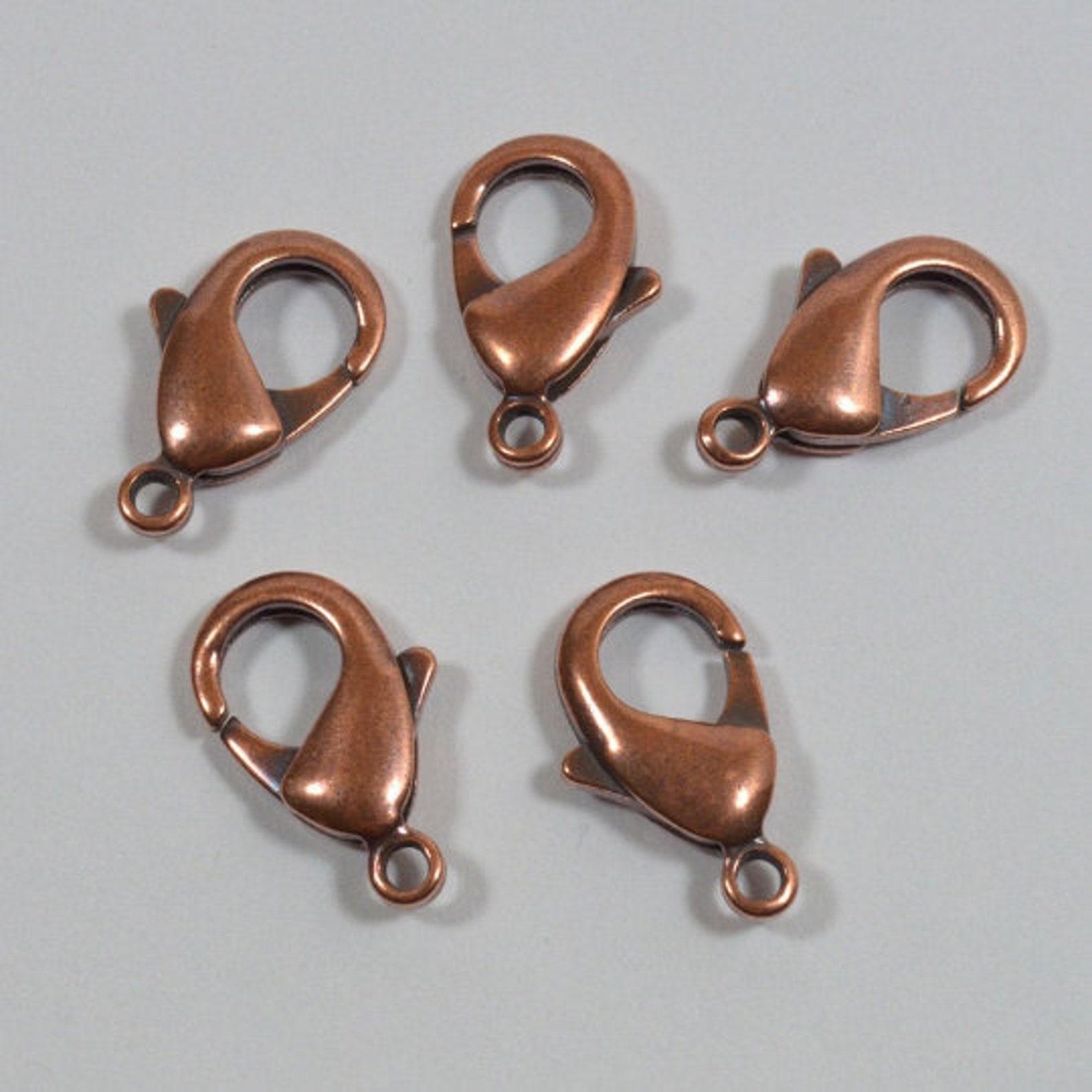 Large 23mm X 13mm Lobster Clasps Antique Copper Choose Etsy
