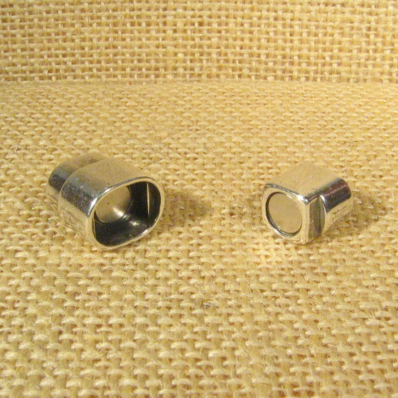 Regaliz Barrel Clasps Antique Silver CL11 Etsy