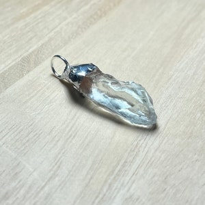 Green Quartz Pendant Natural Prasiolite Gemstone