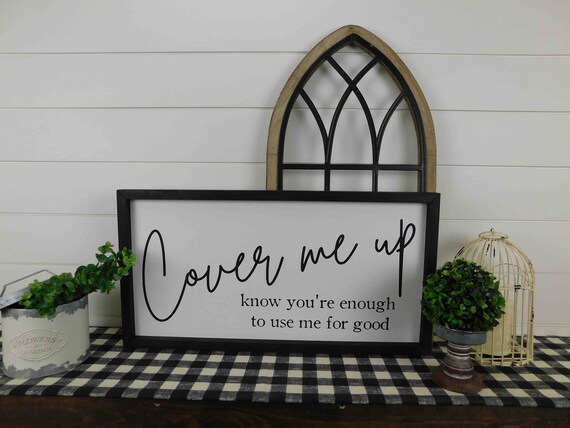 Love Like Crazy Lyrics Wood Sign Modern Farmhouse Wall Decor 