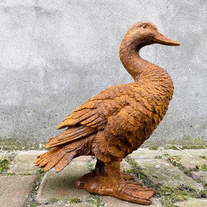 Cast iron duck - Cast iron garden sculptures - Male duck
