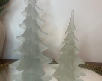 ヴィンテージ　クリスタル　ガラス　クリスマスツリー④ ヴィンテージクリスタル ヴェネツィアアートガラス クリスマスツリー
