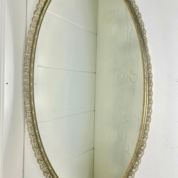 Vintage Vanity Wall Mirrors Etsy