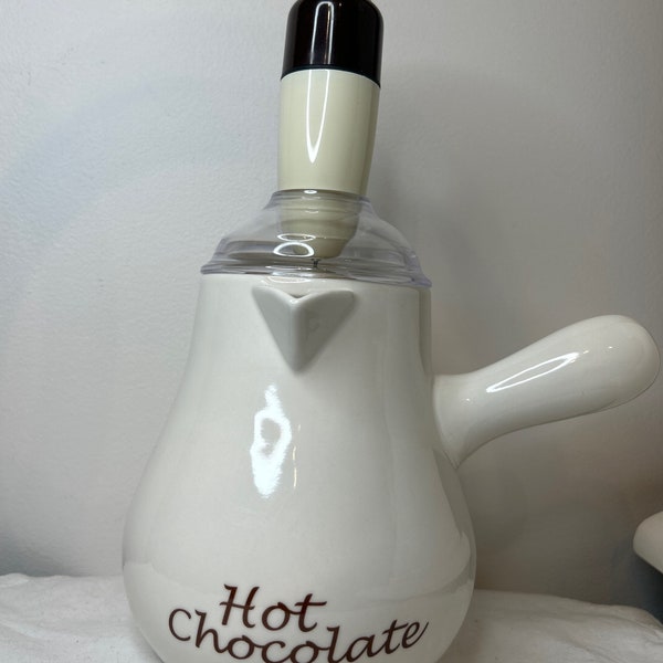Hot Chocolate Pot Etsy