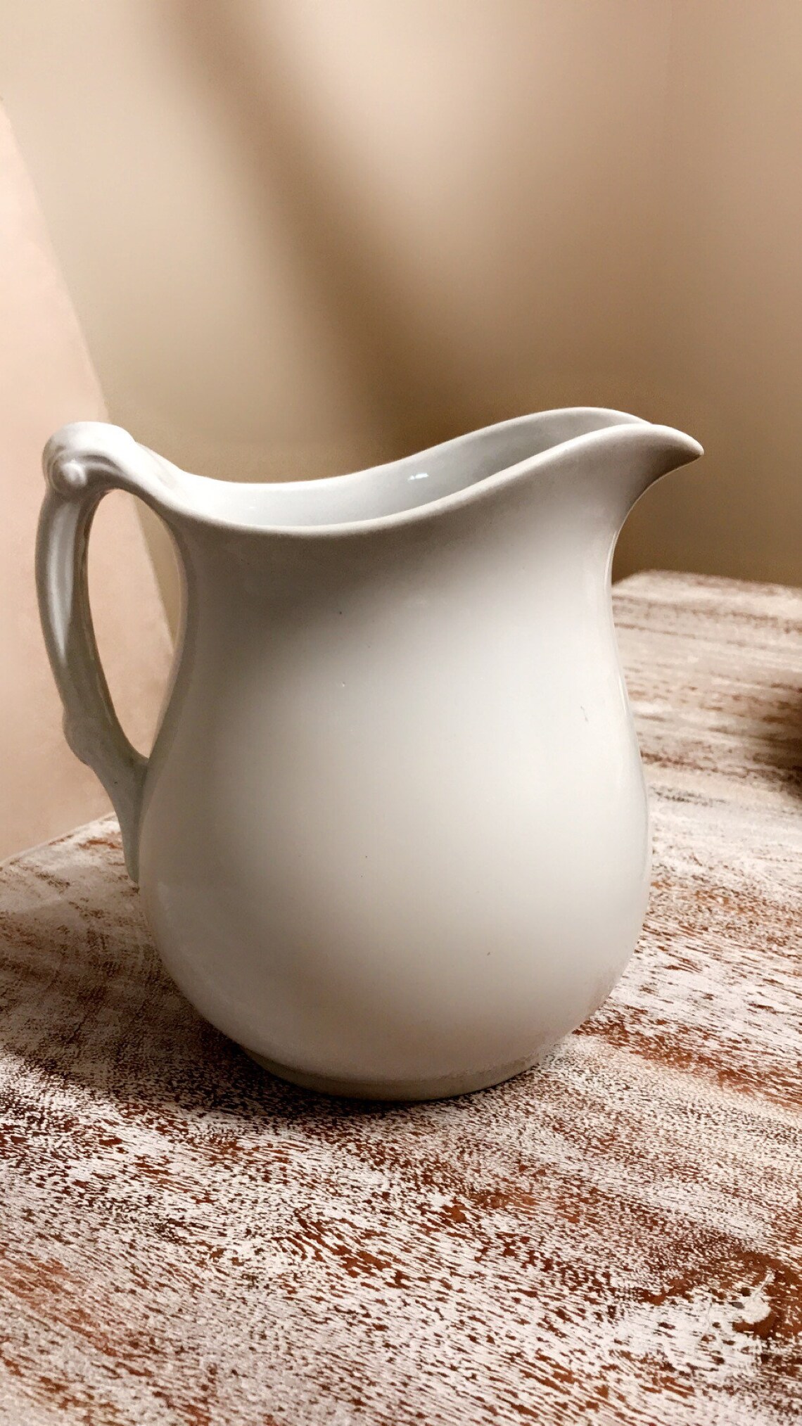 Vintage pitcher Maddock & Co Burslem England Royal Stone China Etsy