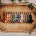 Macrame Fringe Keychain / Small / Mini Macrame - ASSORTED COLORS AVAILABLE