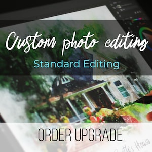 写真編集サービスのアップグレード - 標準編集 - Create My Picture カスタムポートレートのみ (L3)