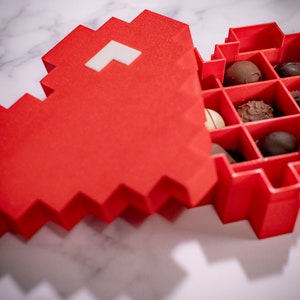 8-bit Gift or Chocolate Box for gamer BOX ONLY image 3