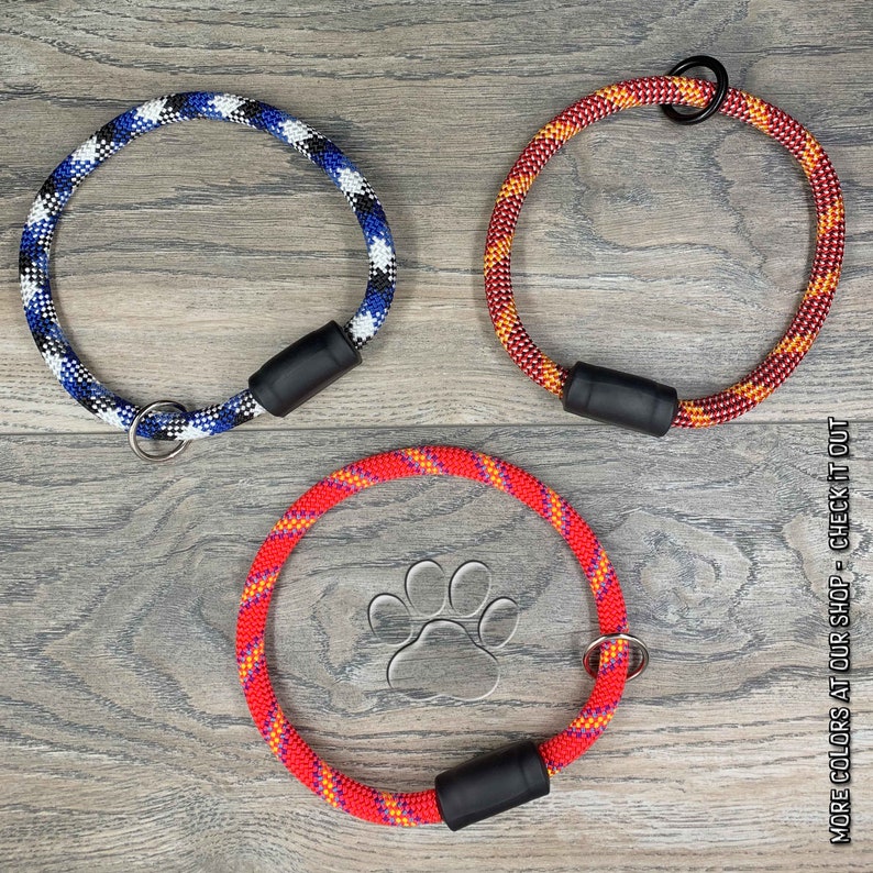 50 Patterns. Climbing Rope Dog Collar Professional Climbing Etsy