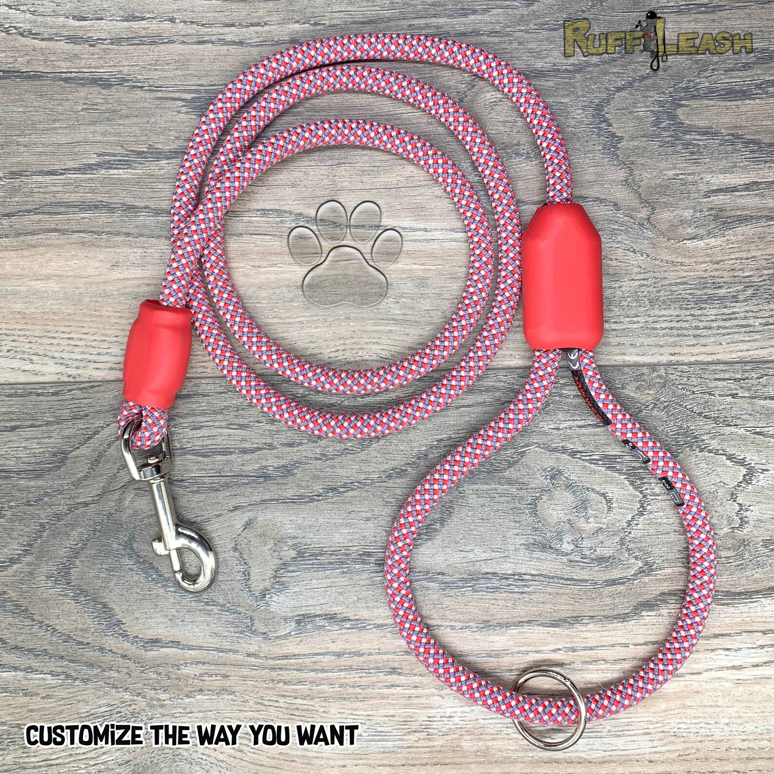 Professional Climbing Rope Dog Leashes & Collars Black and Etsy