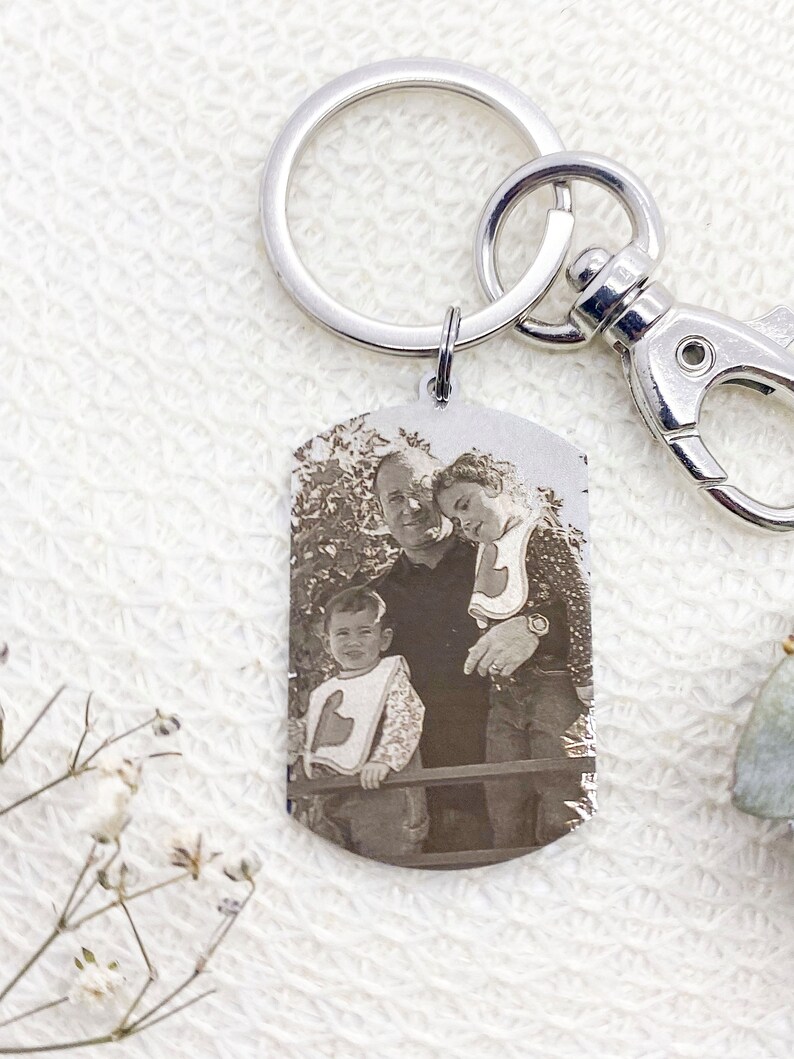 Best dad keychain Fathers day Gift Personalised Engraved Etsy