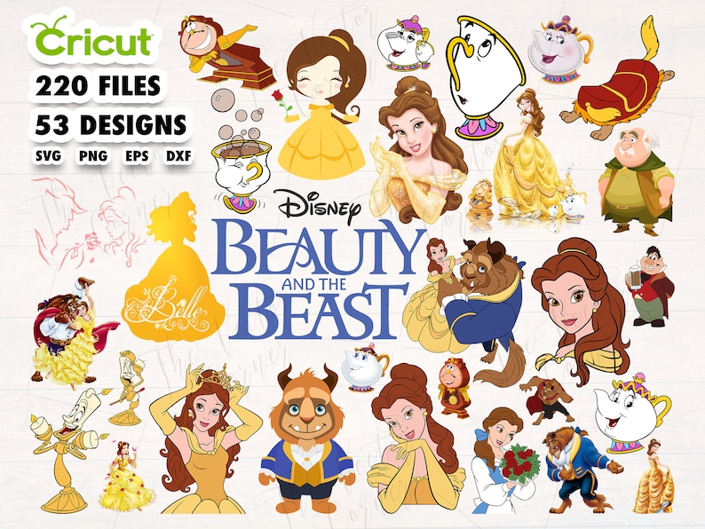 Free Free 235 Belle Disney Princess Svg SVG PNG EPS DXF File