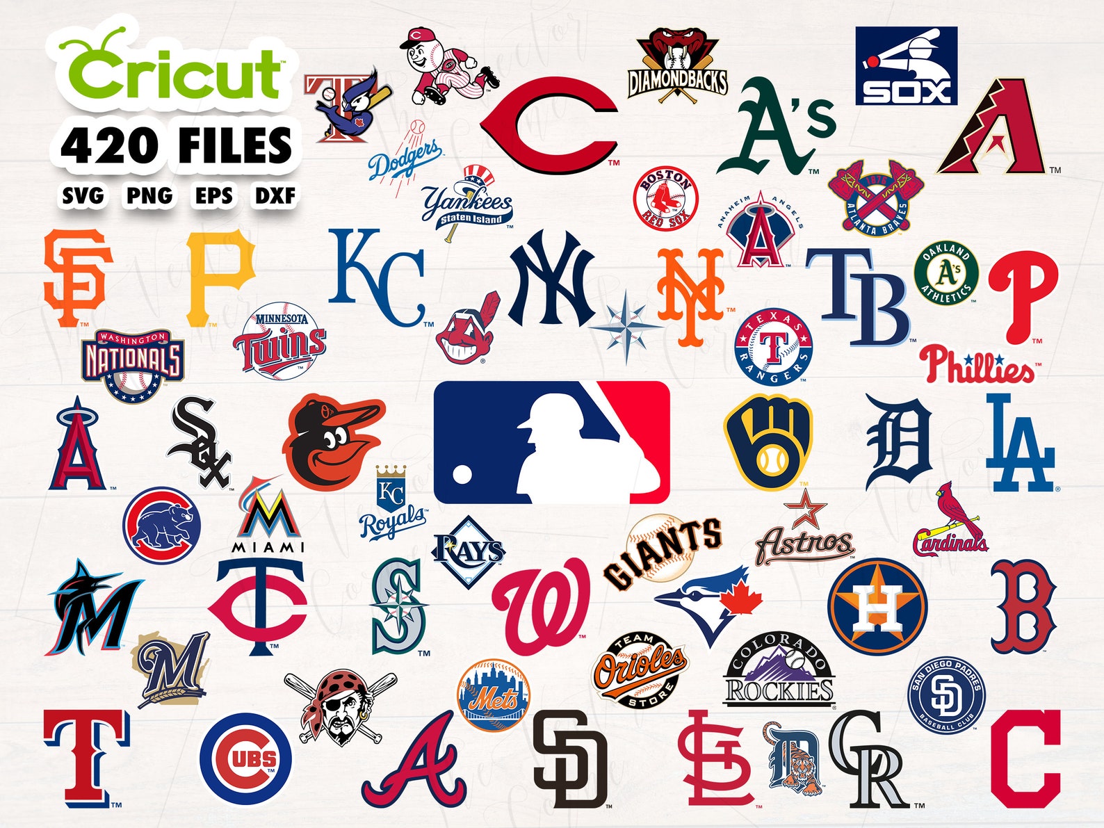 Mlb Printable Logos