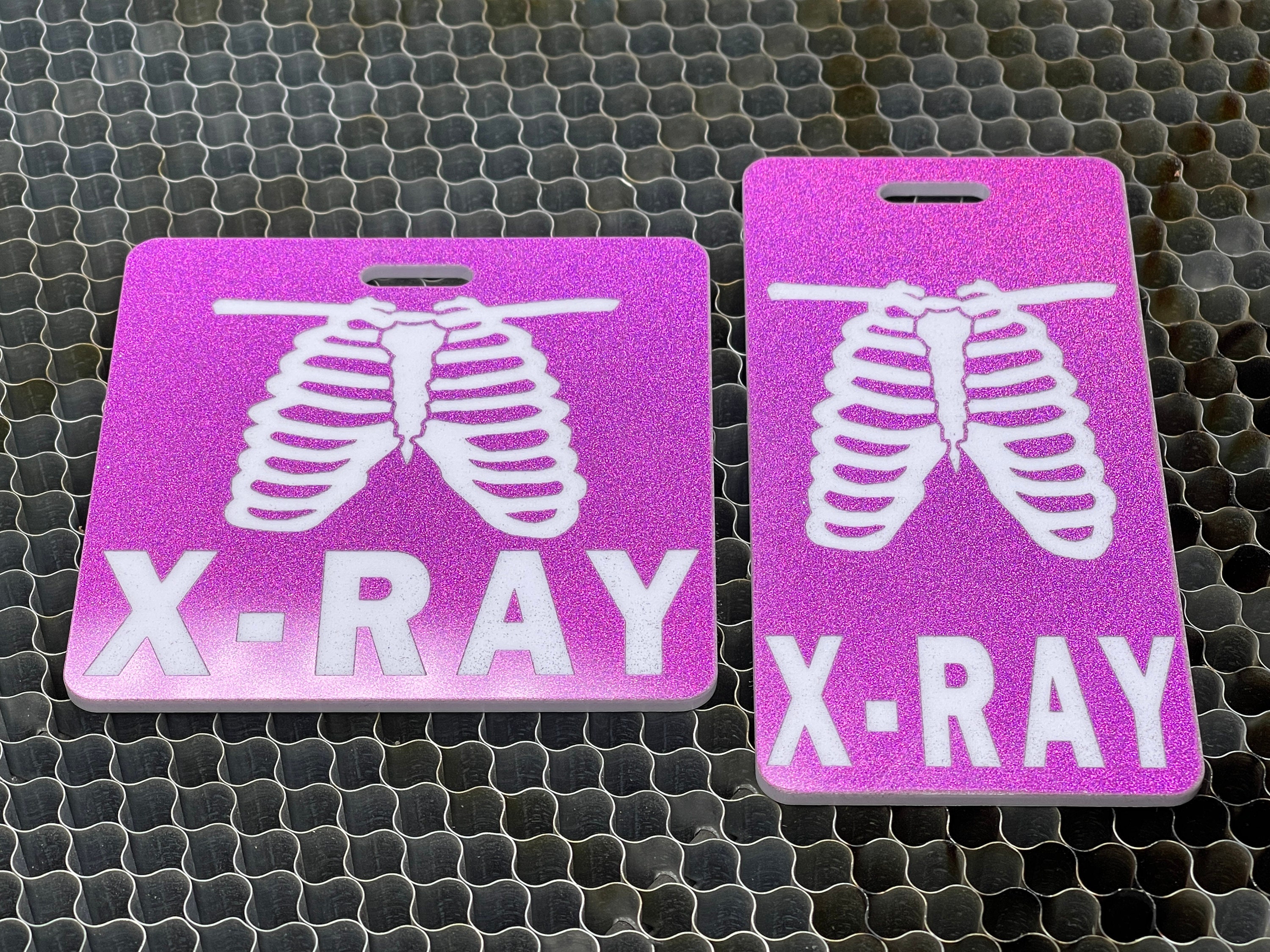 XRay Badge Buddy Marker Parker Acrylic Glitter Rad Tech Marker