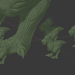 Krooduken Hawks, set of 5