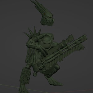 D&#39;oot Warrior voor Kannibale Kippen