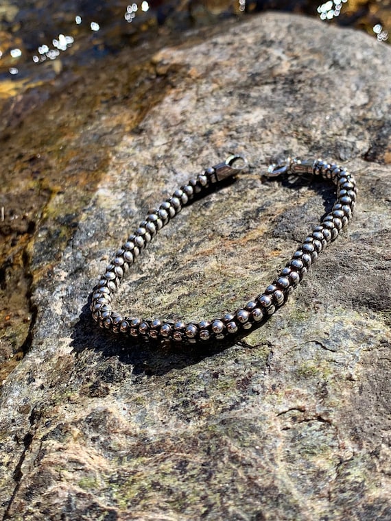 Bracelet en argent massif 925 pour femme - Cadeau St Valentine unisexe
