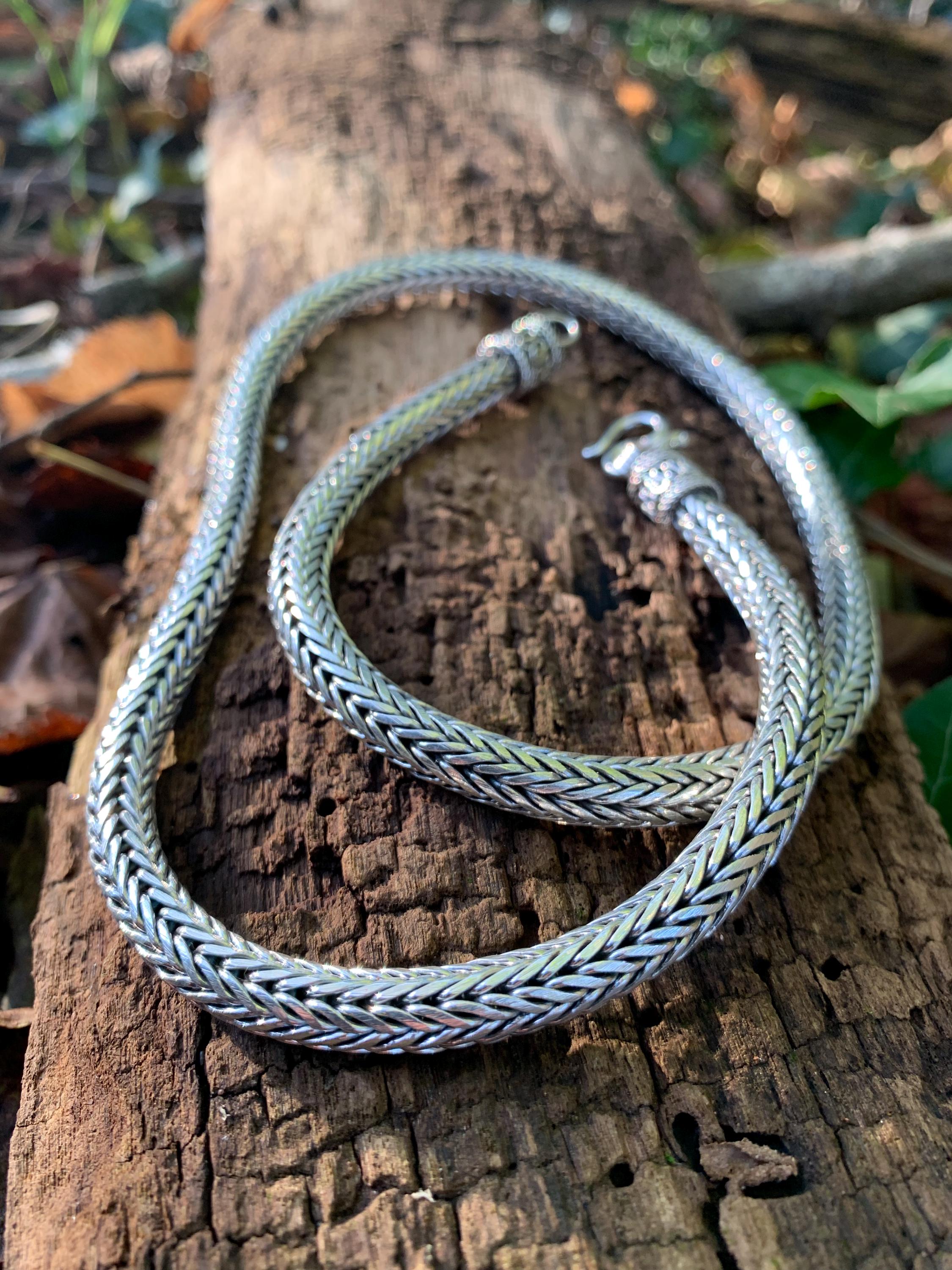Collier Argent 925 Maillons Entrelacés - Amaya