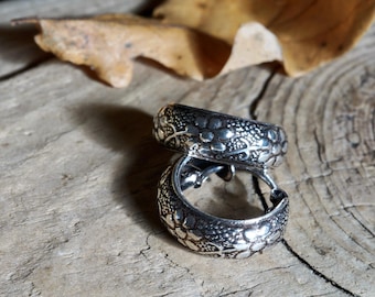 Balinesiska ringörhängen i sterlingsilver | Små ringar i 925 sterlingsilver för män eller kvinnor | Etniska smycken | Julklapp
