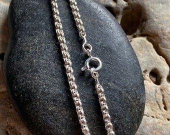 Ketting van 925 sterling zilver met keurmerk - Choker 41 cm - Damesketting