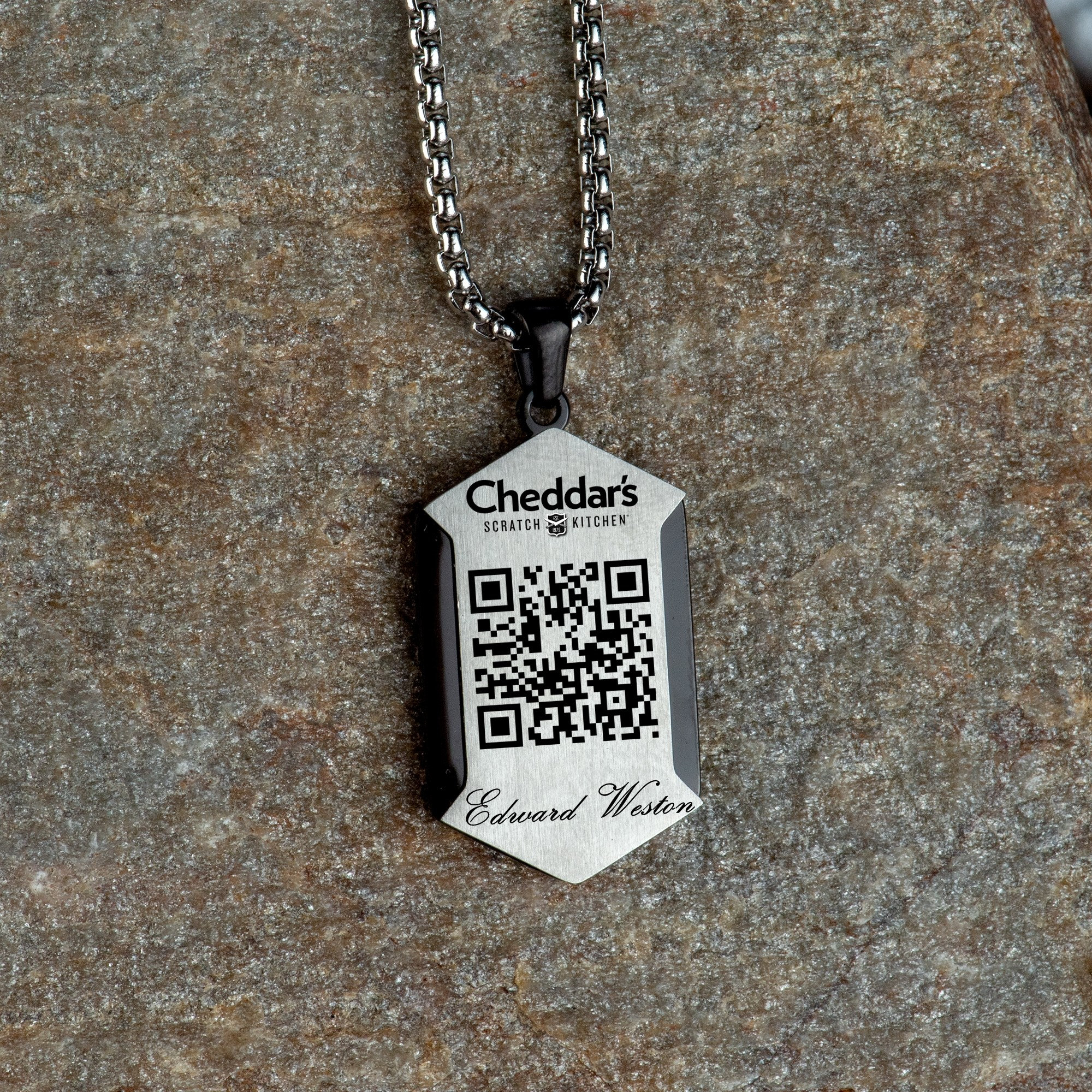 Buy QR code necklace Personalized Necklace secret message QR code scan  necklace Online at desertcartParaguay