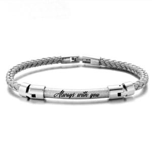Engraved Steel Bangle,Men Costumized Bracelet, Personalized Gift for Him, Engraved Cuff Bracelet, , Men Gift Ideas, Anniversary Gift