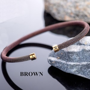 Pulsera con letras para hombre, pulsera con letras iniciales, brazalete de acero, pulsera minimalista, ideas de regalos para hombres, regalo para hombres, regalo para el día del padre, regalo para él