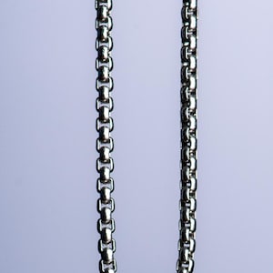 Engraved Initial Tag Necklace for Men: Minimalist Steel Bar Necklace image 19