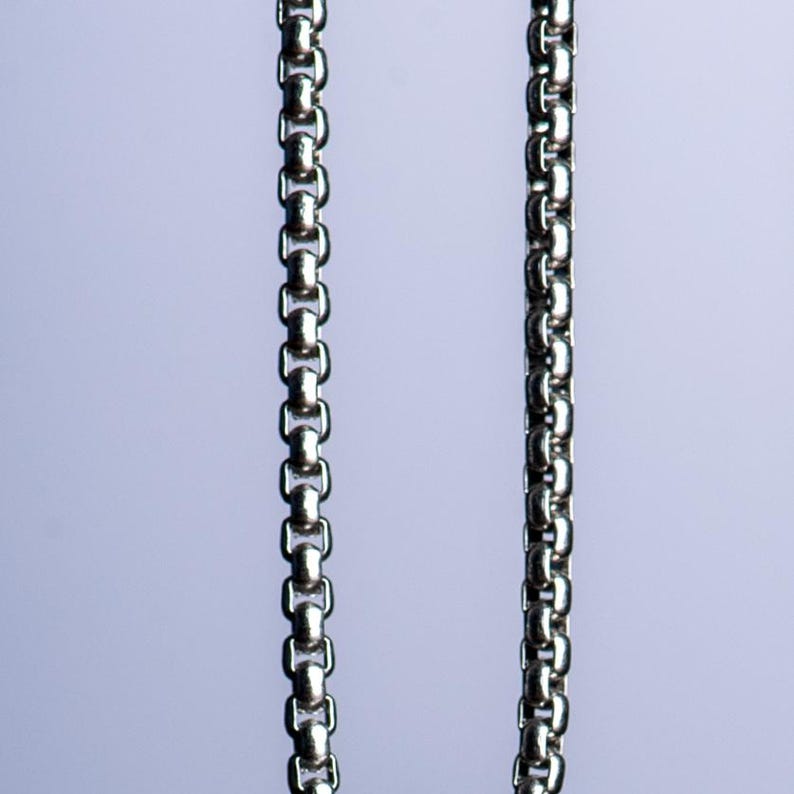 Engraved Initial Tag Necklace for Men: Minimalist Steel Bar Necklace image 19