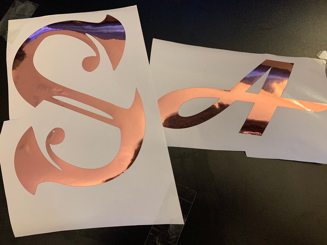 Large adhesive vinyl decal sticker Etsy