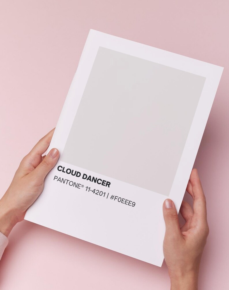 Cloud Dancer Print Set 2026 Color of the Year (digital Download) - Etsy