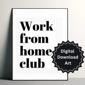Home Office Print Bundle: Motivational Wall Art (Digital Download, 10+ Pages)