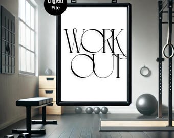 Home Gym Motivational Poster Set 3: Fitness Art Prints (Digital Download) 2026